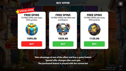 Risk & Buy feature: Buy