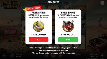 Risk & Buy feature: Buy