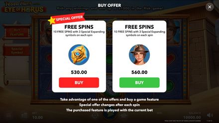 Risk & Buy feature: Buy