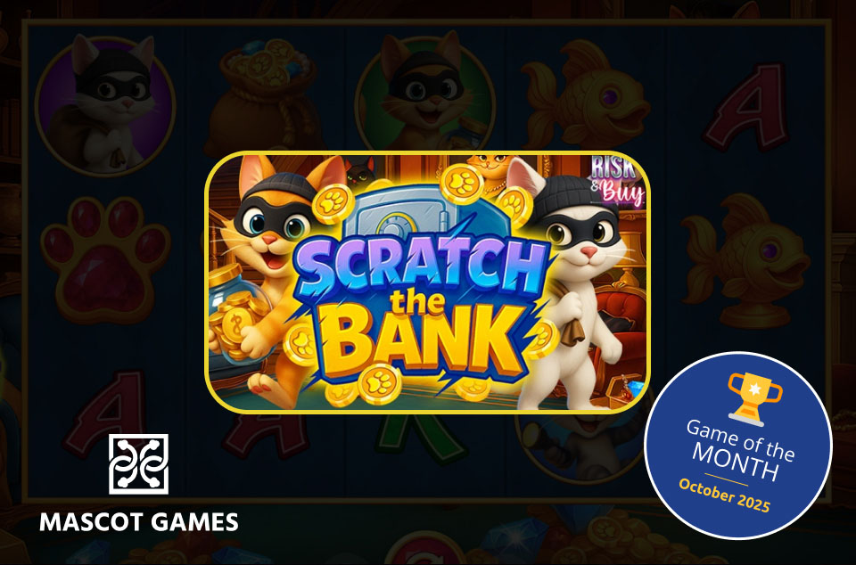 Scratch the Bank Named Game of the Month by SlotsMate